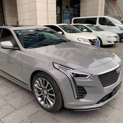 Wrapmaster Air Released Super Glossy Crystal Car Vinyl Paint Protection Film Nardo Grey Car Sticker